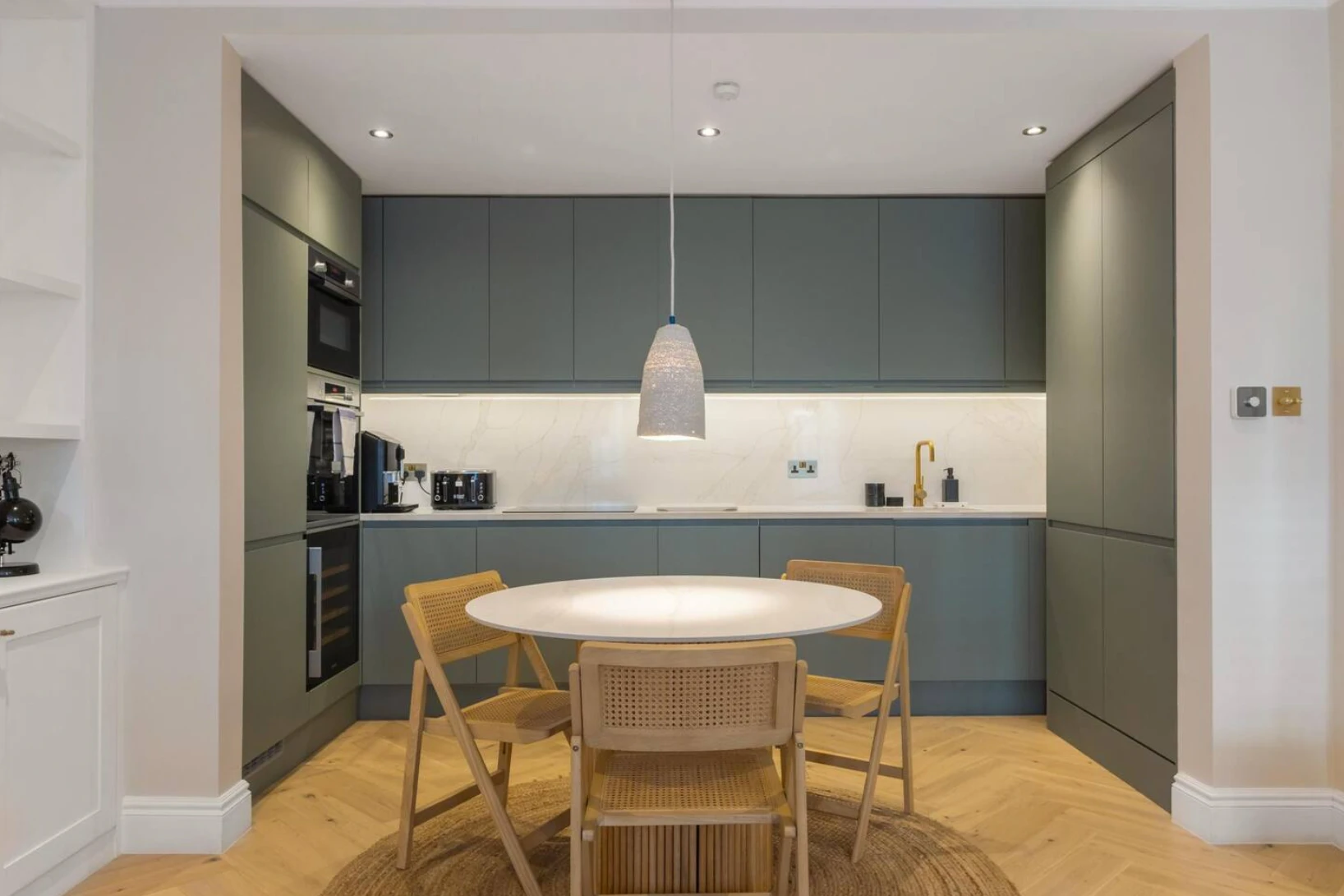 Bespoke kitchen, completed installation by Structure and Style Ltd